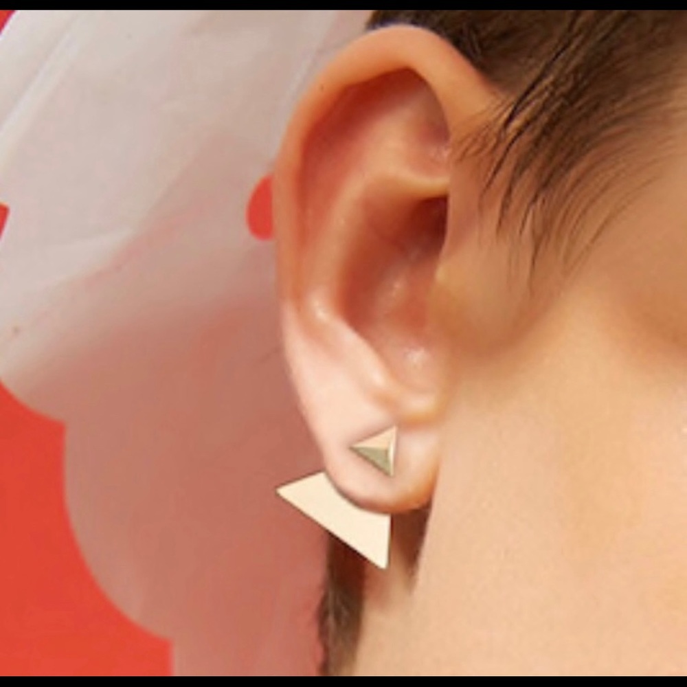 **2 for $15** Silver Geometric Earrings